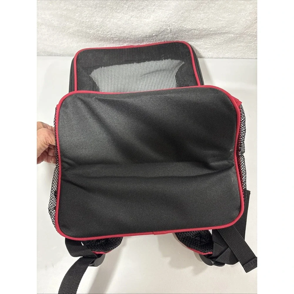 PetAmi Premium X Small Pet Backpack Carrier Removable Sherpa Pad Safety Strap